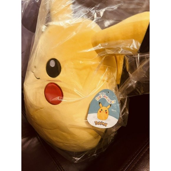 Rare Combo Squishmallow 12 inch Togepi & 14 inch Pikachu 14 inch Gengar In-Hand - Picture 3 of 4